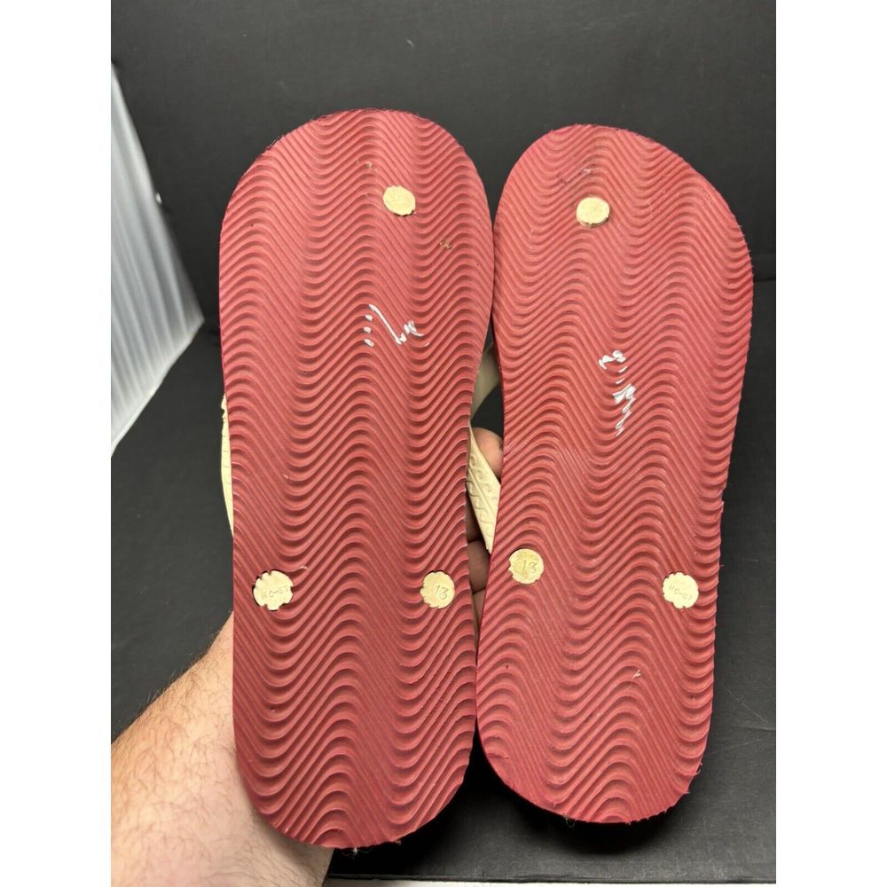 American Eagle Aloha Men's Flip Flops Size 13 - Picture 4 of 7